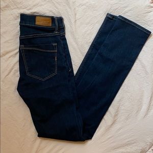 Express straight leg jeans
